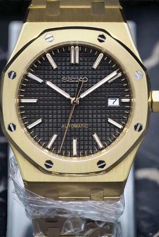 Royal Seikoak Gold Black